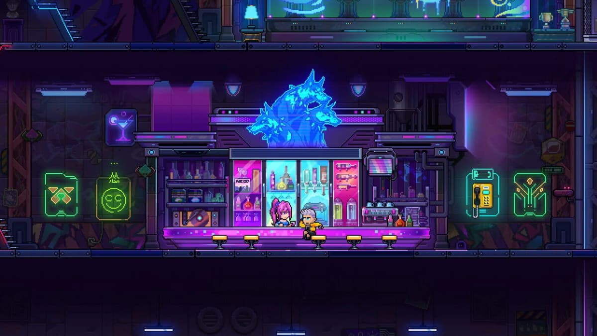 Screenshot from Neon Abyss 2