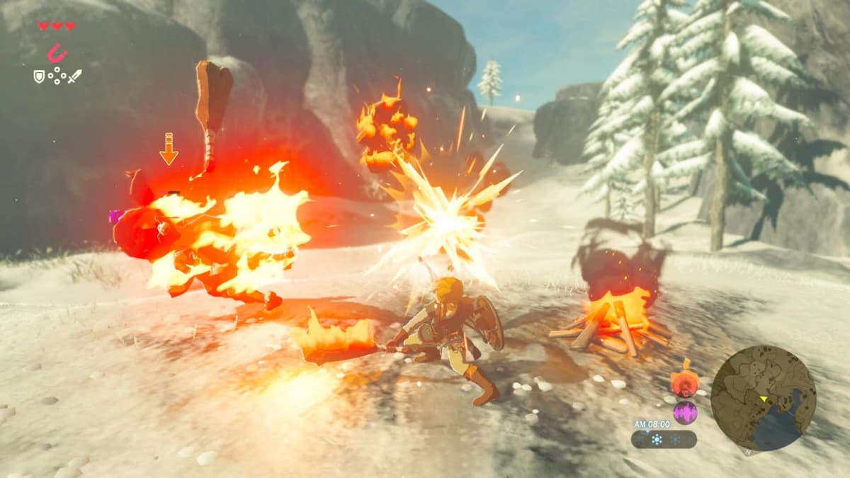 Screenshot from The Legend of Zelda: Breath of the Wild