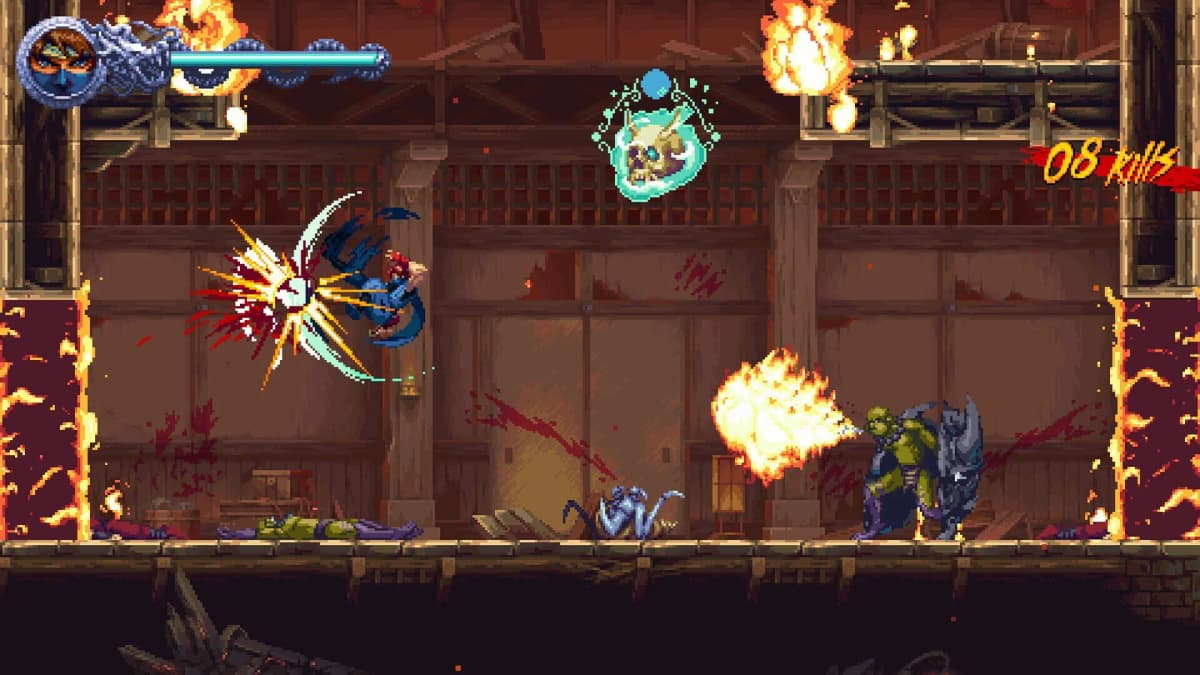 Screenshot from Ninja Gaiden: Ragebound