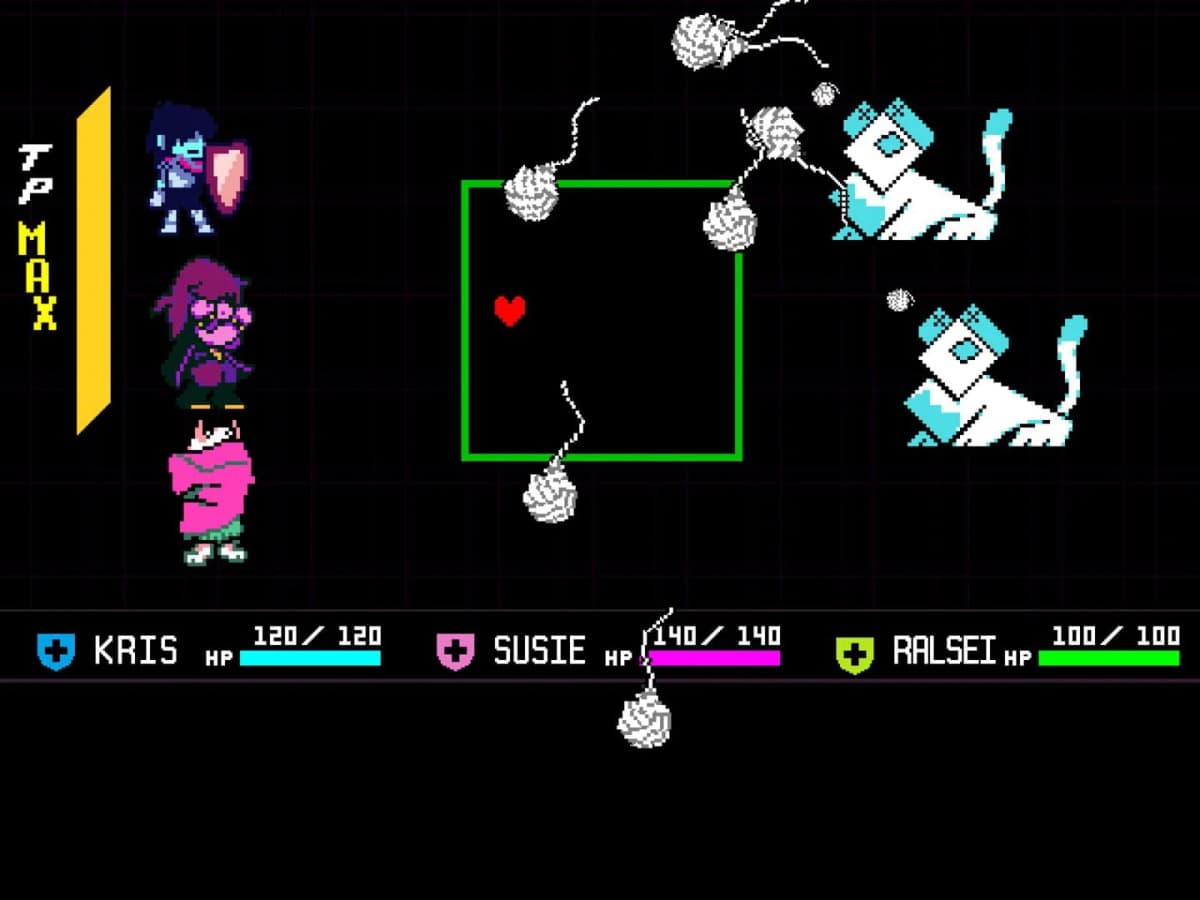 Screenshot from Deltarune