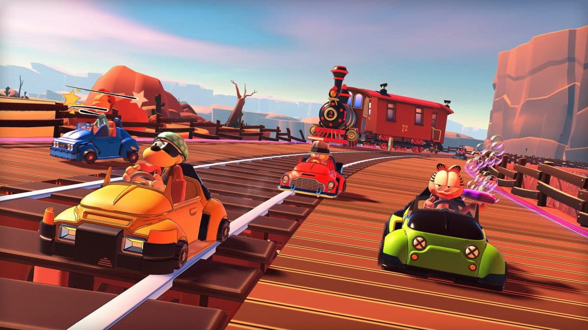 Screenshot from Garfield Kart 2: All You Can Drift
