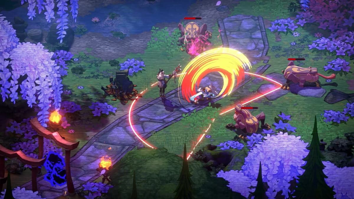 Screenshot from Towa and the Guardians of the Sacred Tree