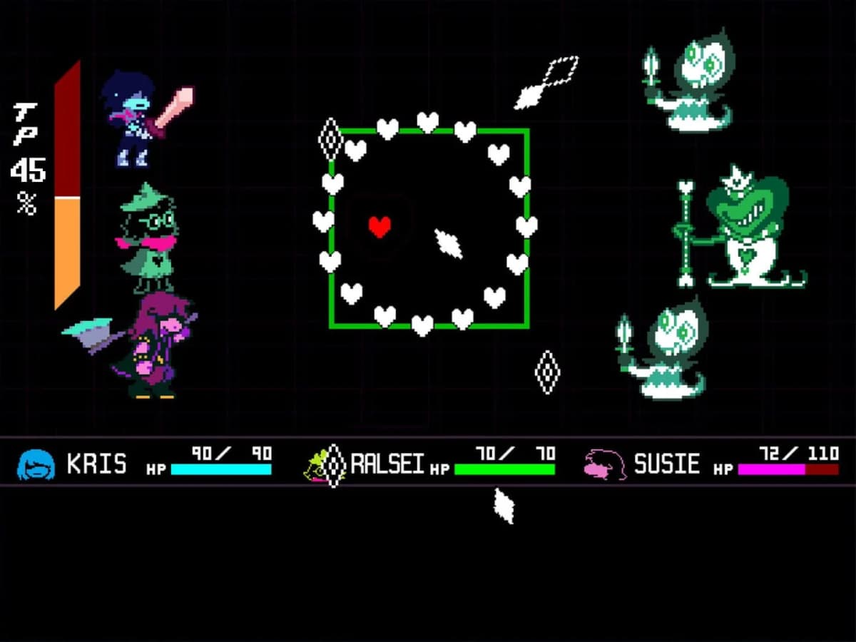Screenshot from Deltarune