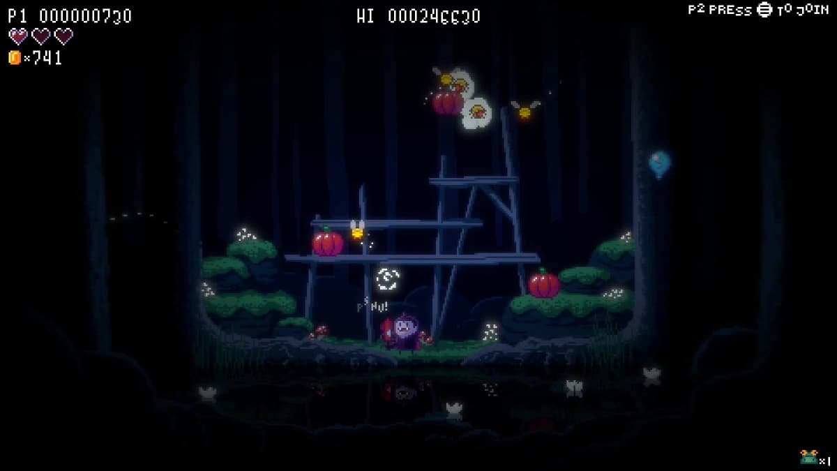 Screenshot from Flora & Fang: Guardians of the vampire garden