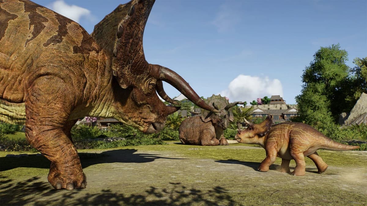 Screenshot from Jurassic World Evolution 3