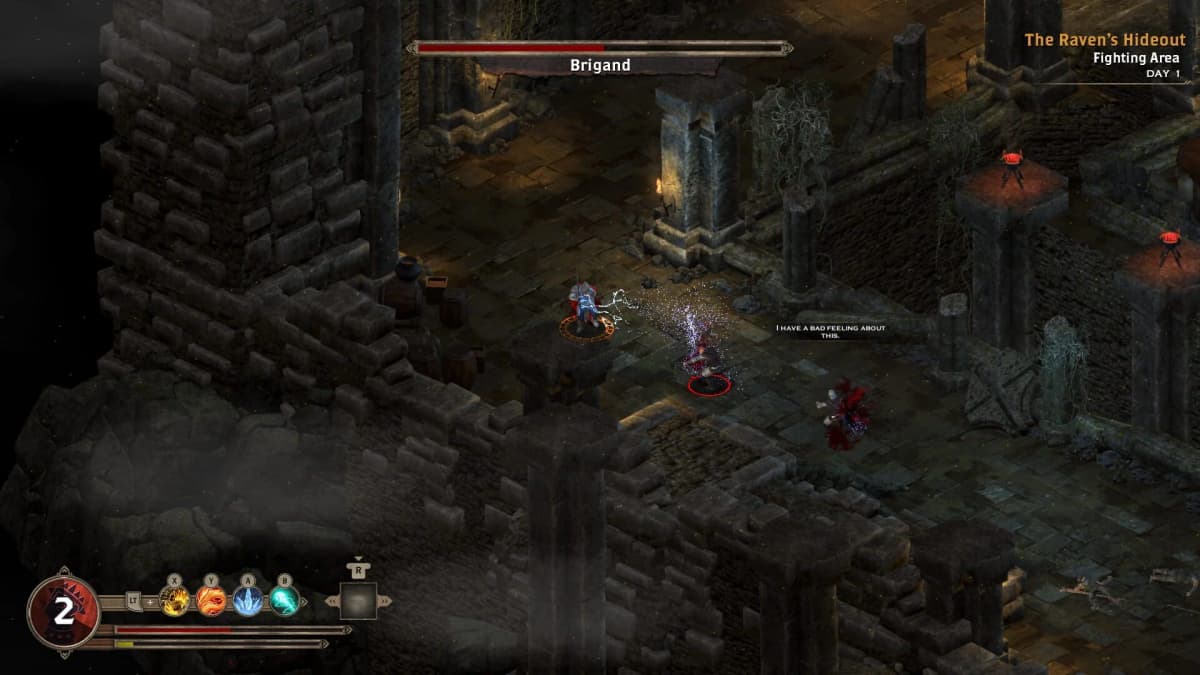 Screenshot from Alaloth: Champions of the Four Kingdoms