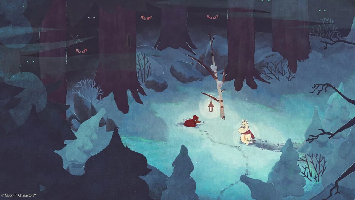 Screenshot from Moomintroll: Winter's Warmth