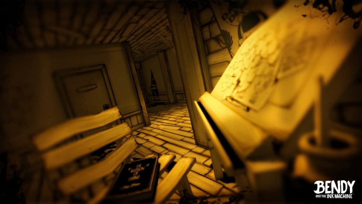 Screenshot from Bendy and the Ink Machine
