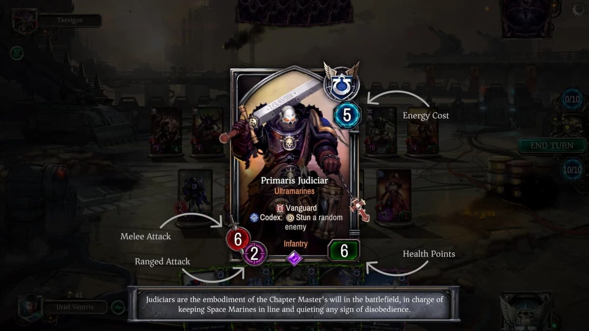 Screenshot from Warhammer 40,000: Warpforge