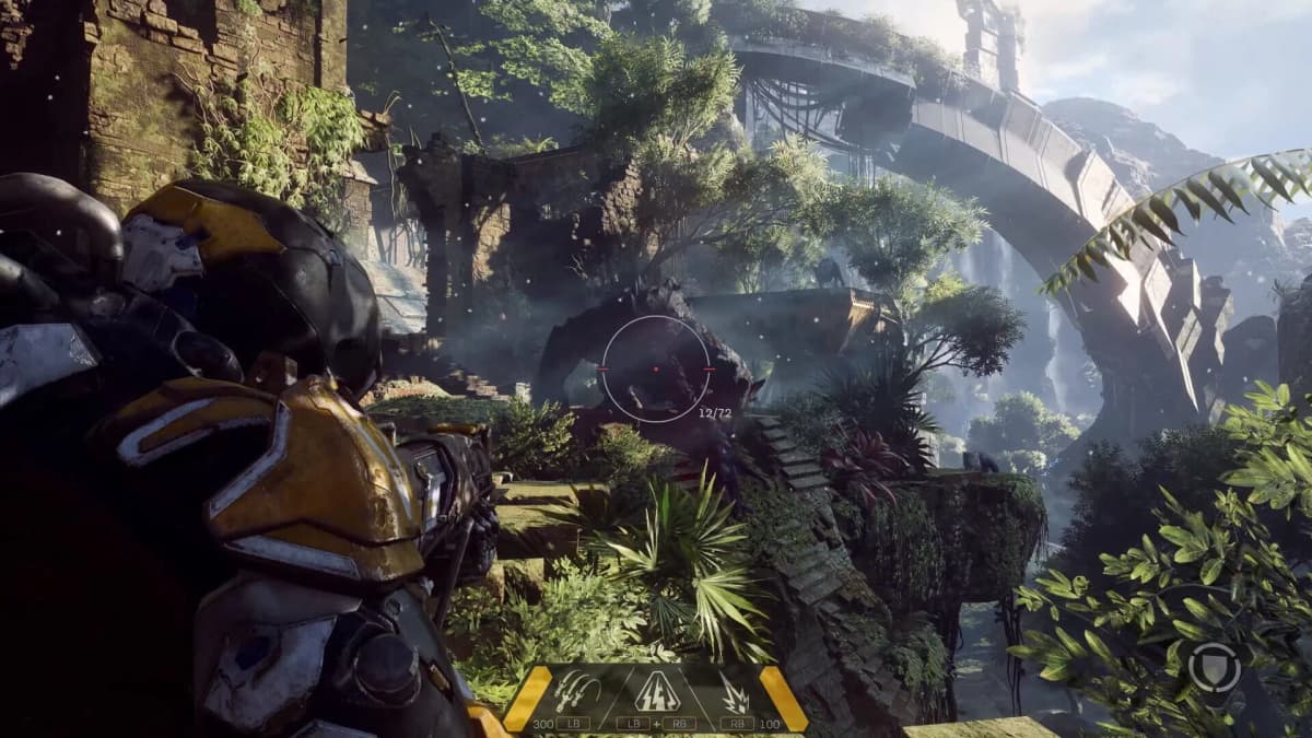 Screenshot from Anthem