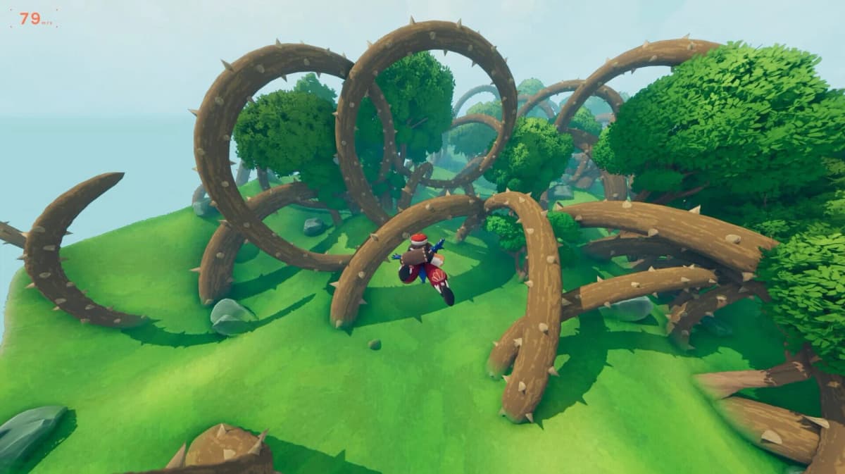 Screenshot from Haste