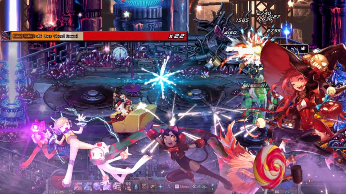Screenshot from Dungeon Fighter Online