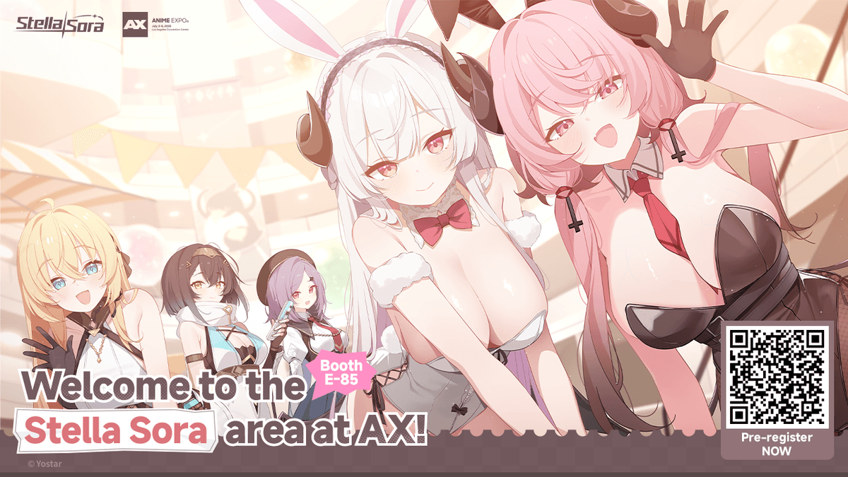 Yostar’s Anime Expo 2025 Booth: Stella Sora Debut & Fan Zones