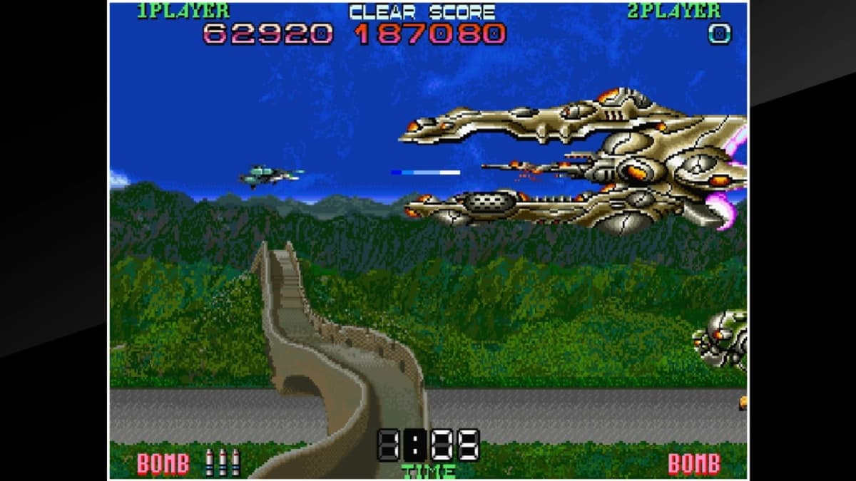 Screenshot from Arcade Archives: Super Dimension Fortress Macross II