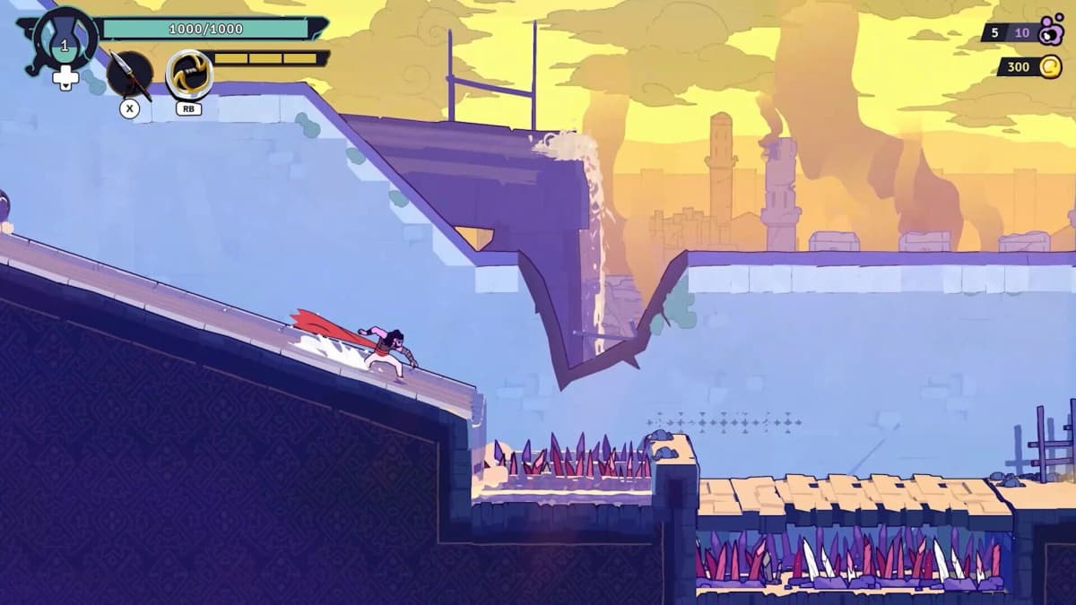 Screenshot from The Rogue Prince of Persia