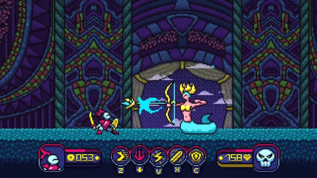 Screenshot from Tiny Pixels Vol. 2: Stormy Knights