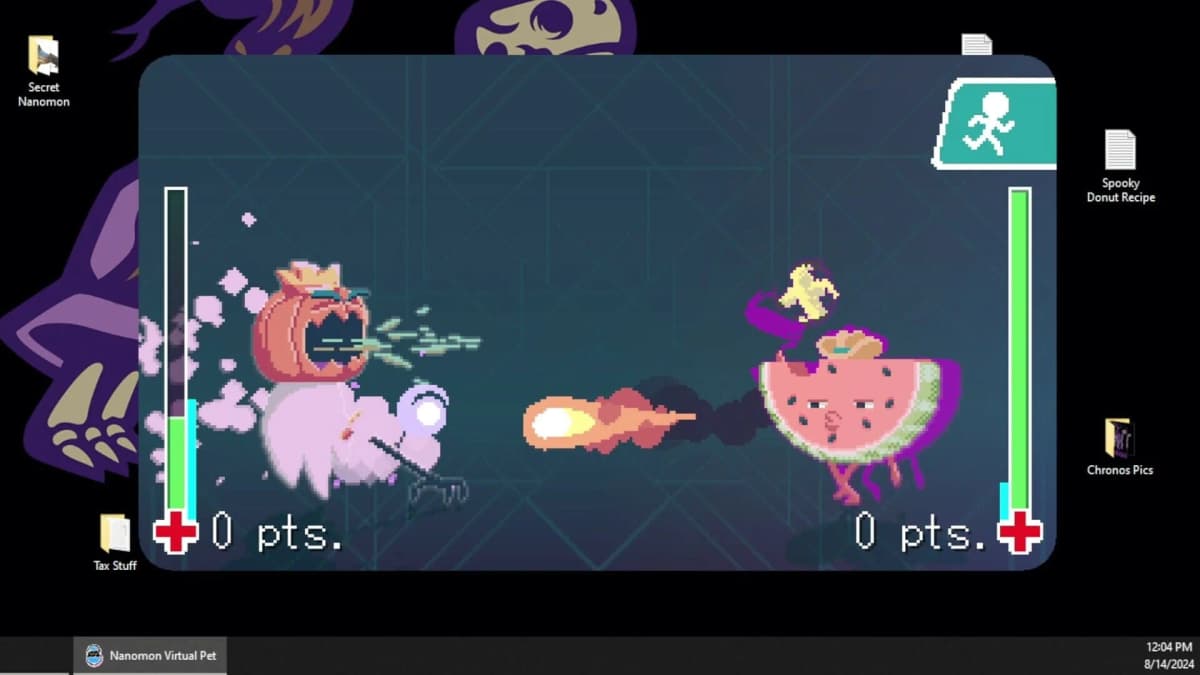 Screenshot from Nanomon