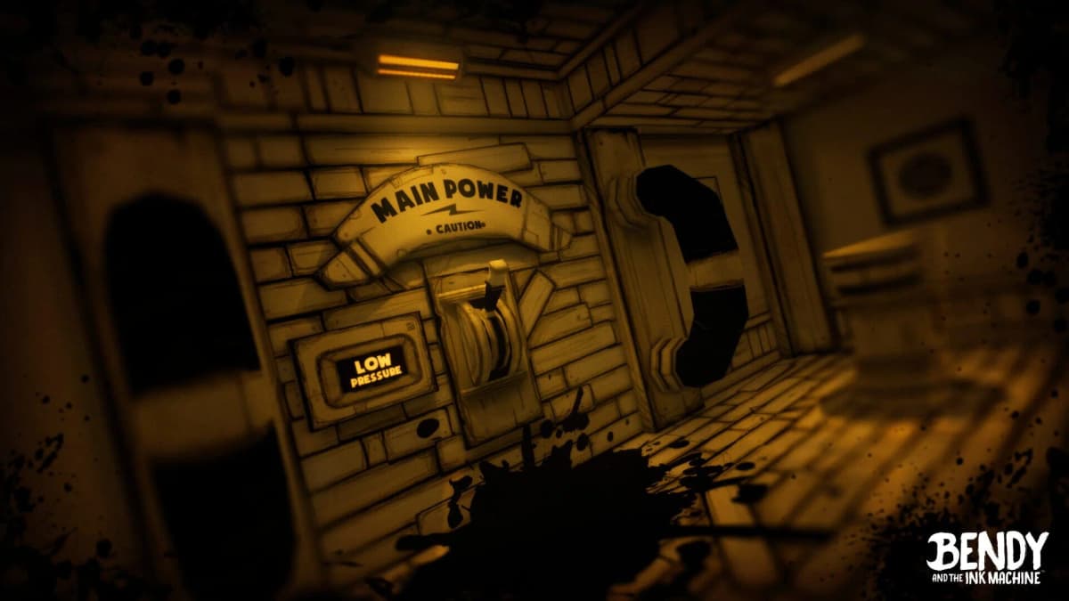 Screenshot from Bendy and the Ink Machine