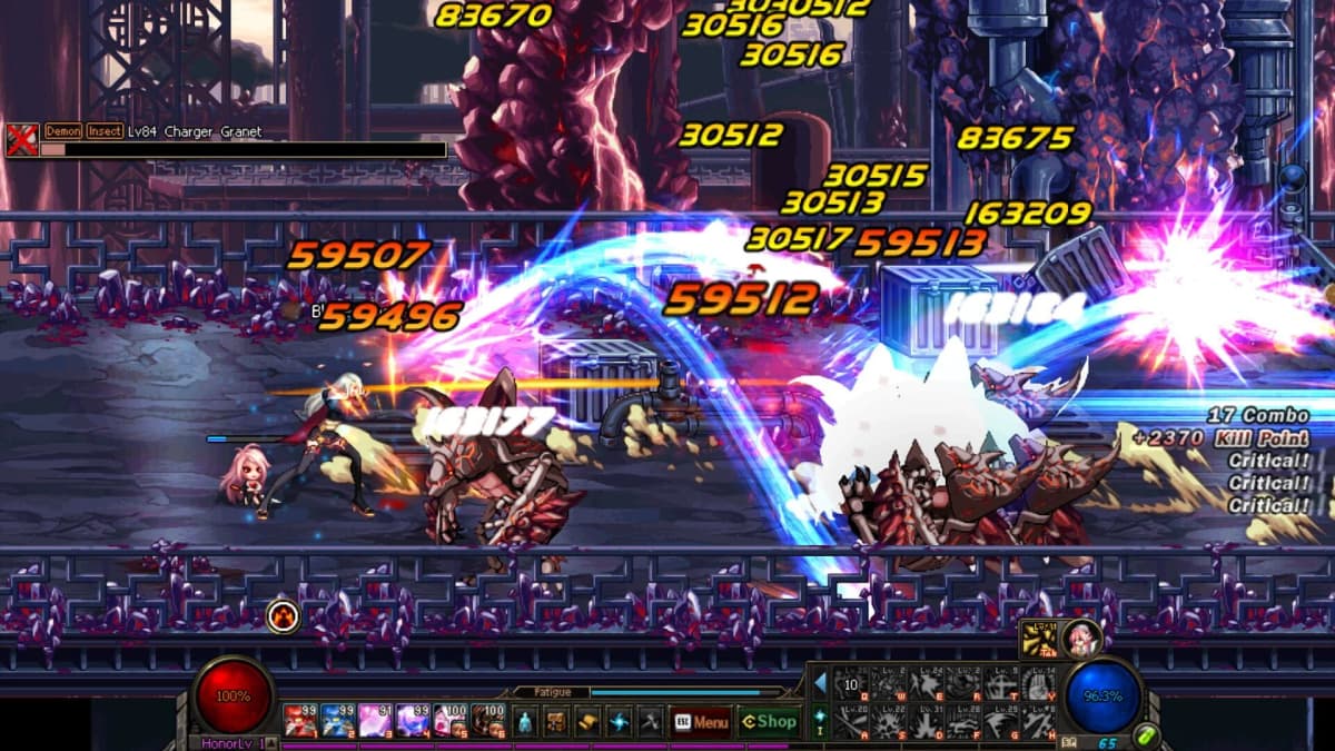 Screenshot from Dungeon Fighter Online