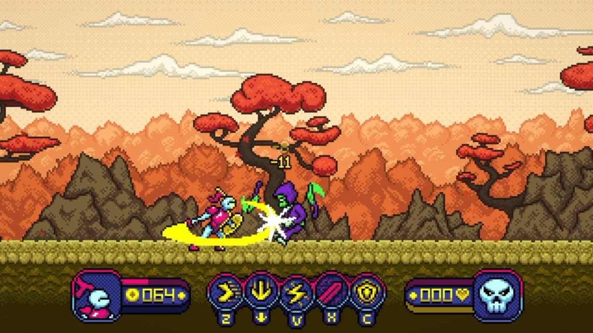Screenshot from Tiny Pixels Vol. 2: Stormy Knights