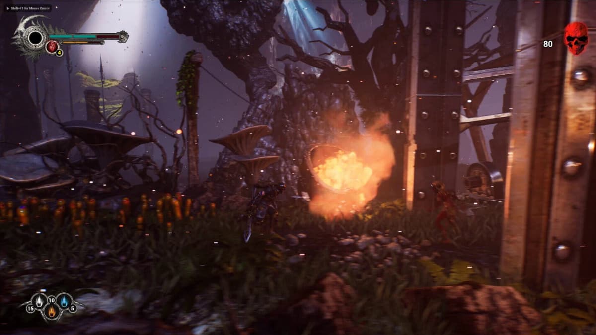 Screenshot from Darkness: Prince of Shadows