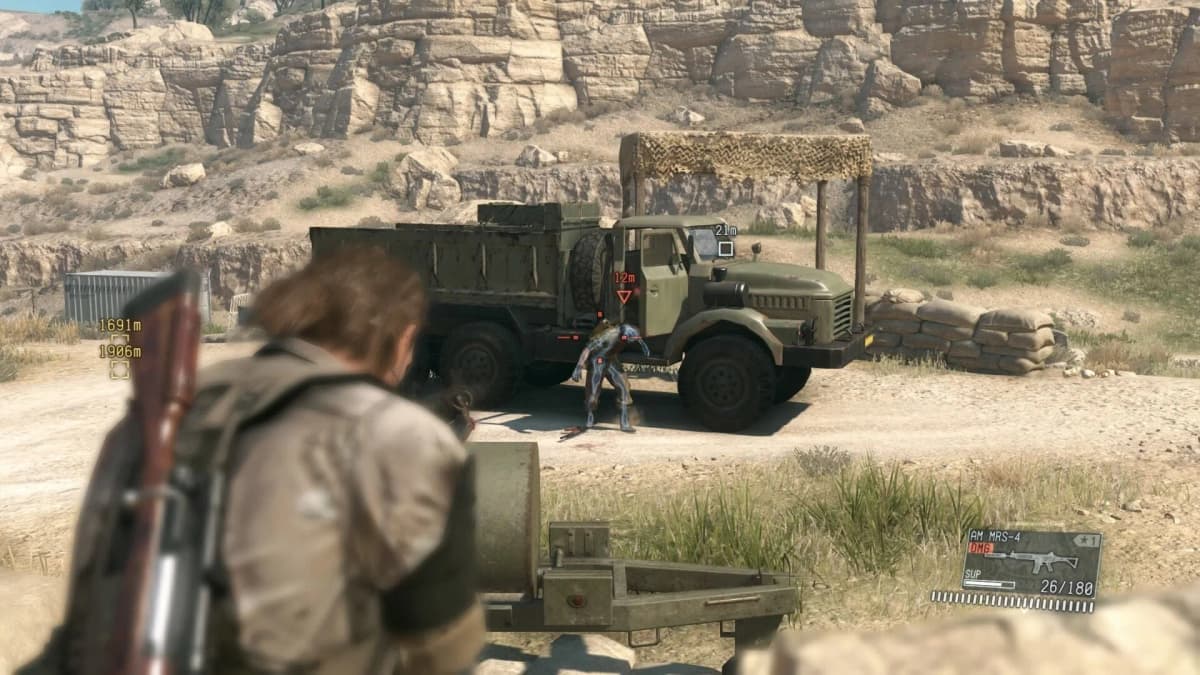 Screenshot from Metal Gear Solid V: The Phantom Pain