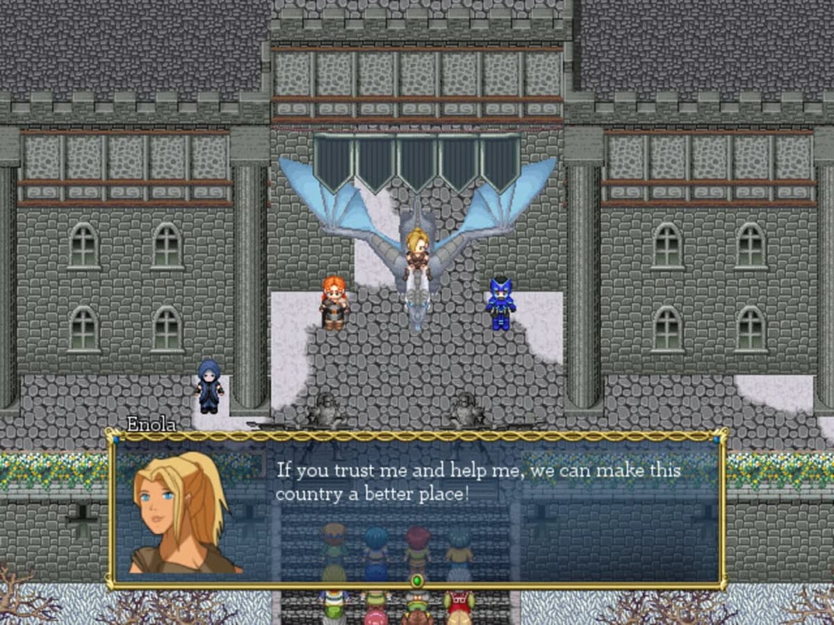 Screenshot from The Dragon Queen