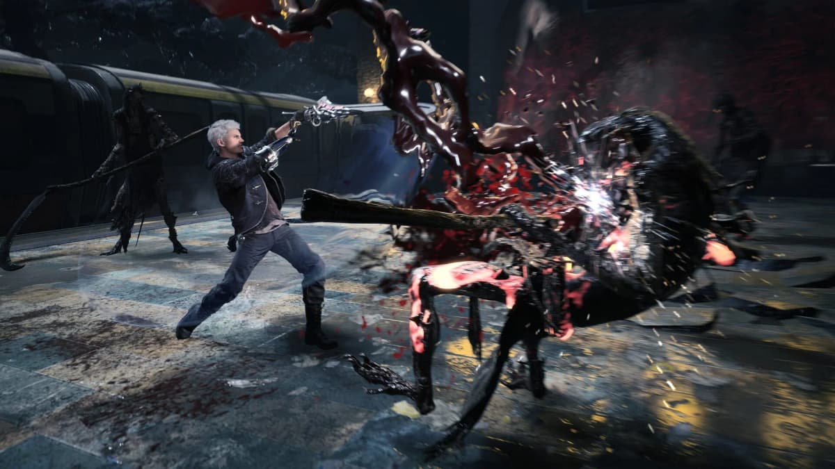 Screenshot from Devil May Cry 5