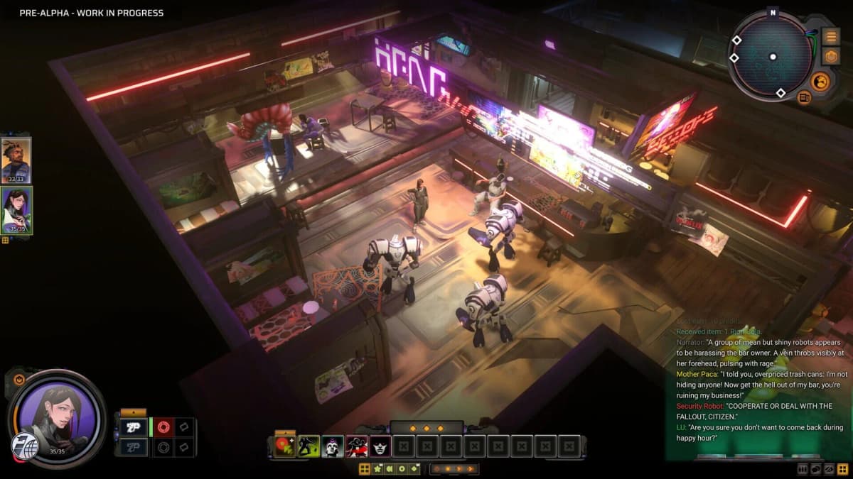 Screenshot from Starfinder: Afterlight