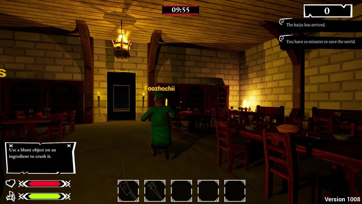 Screenshot from Co-op Kaiju Horror Cooking