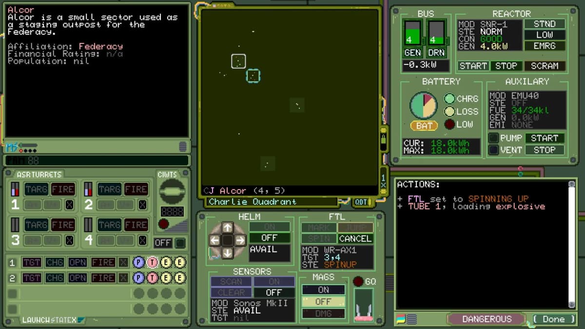 Screenshot from Deck & Conn