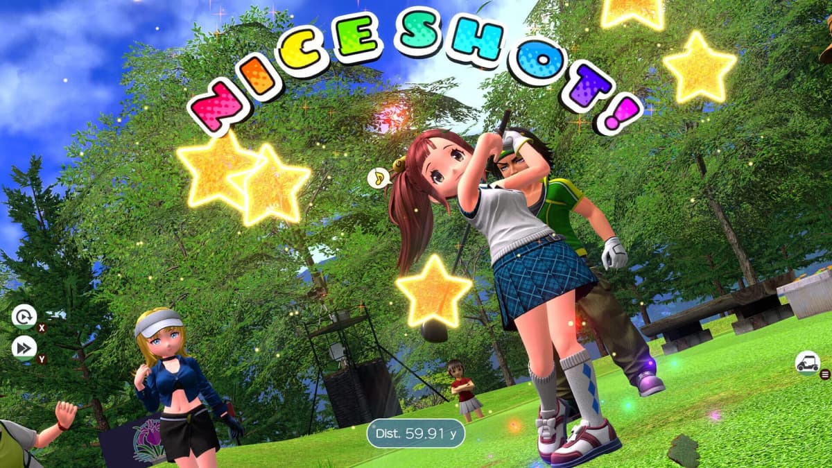 Screenshot from Everybody’s Golf: Hot Shots