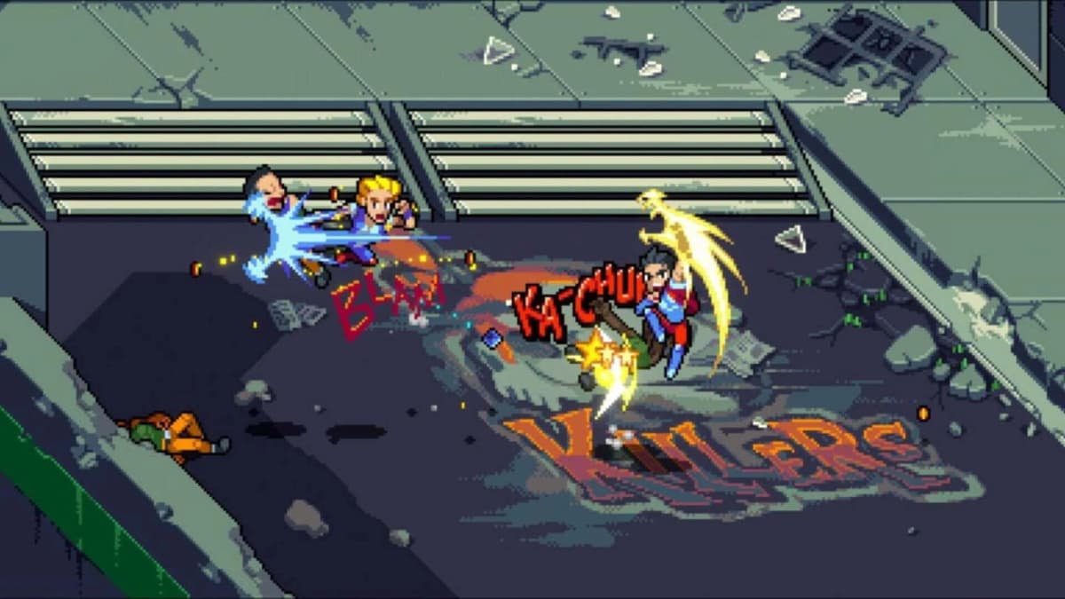 Screenshot from Double Dragon Gaiden: Rise of the Dragons