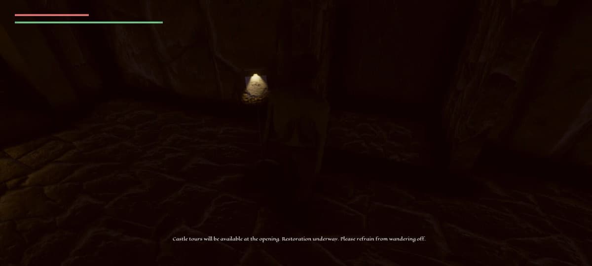 Screenshot from The Indirect Castle Retreat