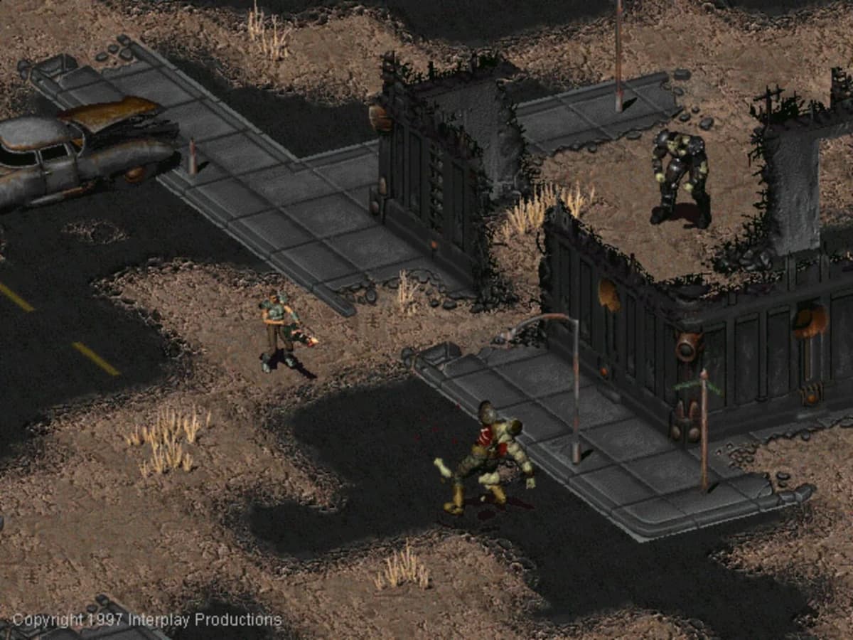 Screenshot from Fallout: A Post Nuclear Role Playing Game