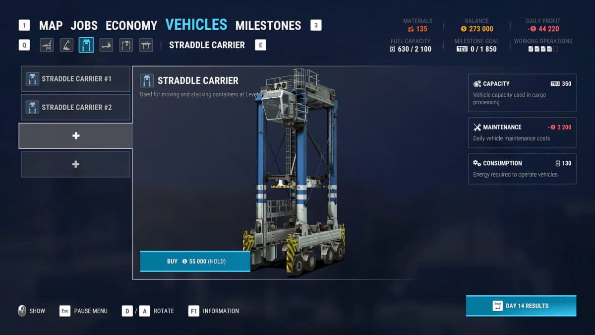 Screenshot from Docked