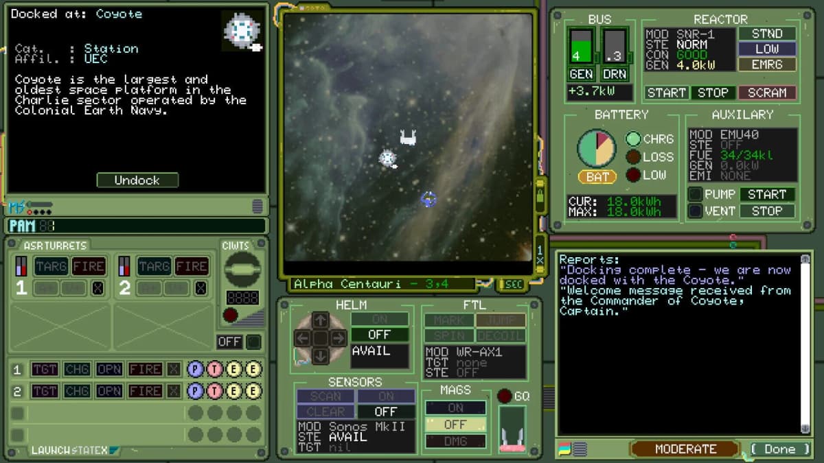 Screenshot from Deck & Conn