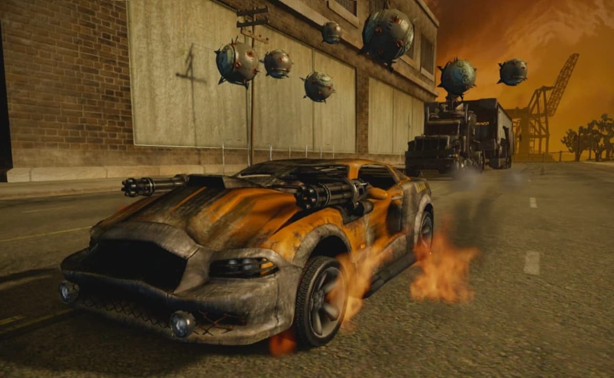 Screenshot from Twisted Metal