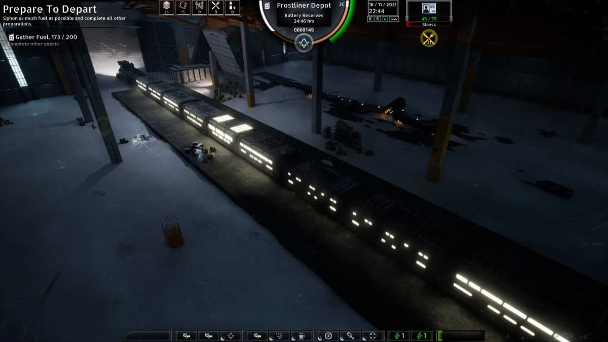 Screenshot from Frostliner