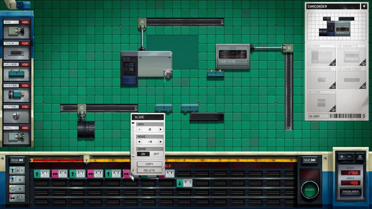 Screenshot from Kaizen: A Factory Story