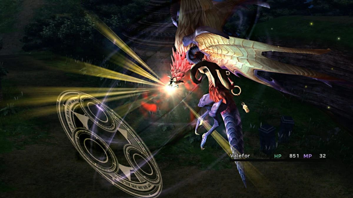 Screenshot from Final Fantasy X/X-2 HD Remaster