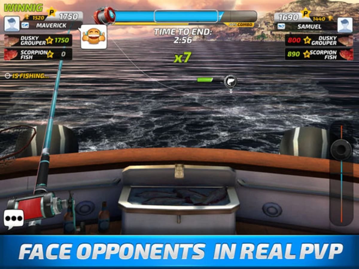 Screenshot from Fishing Clash: Fish Game 2018