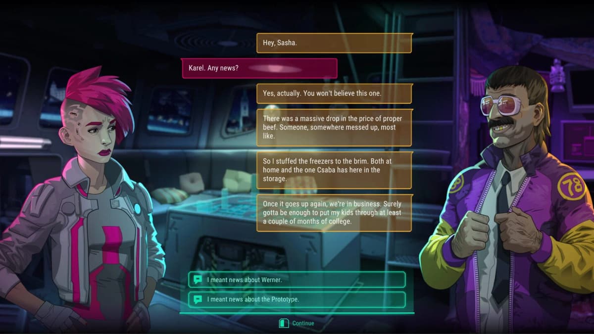 Screenshot from HeistGeist