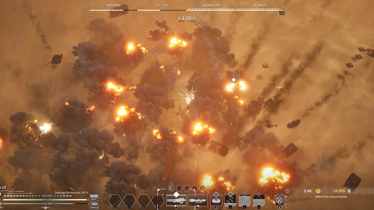 Screenshot from Gigantes Ex Machina