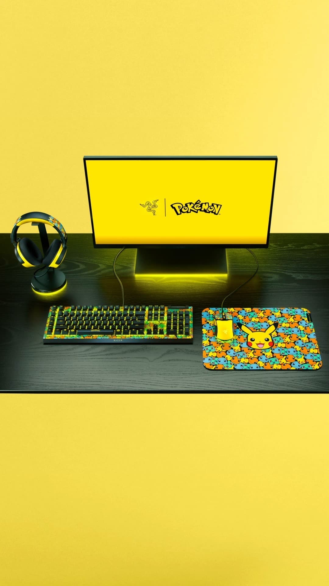 Razer x Pokémon Collection: Kanto Starters Power Your Setup