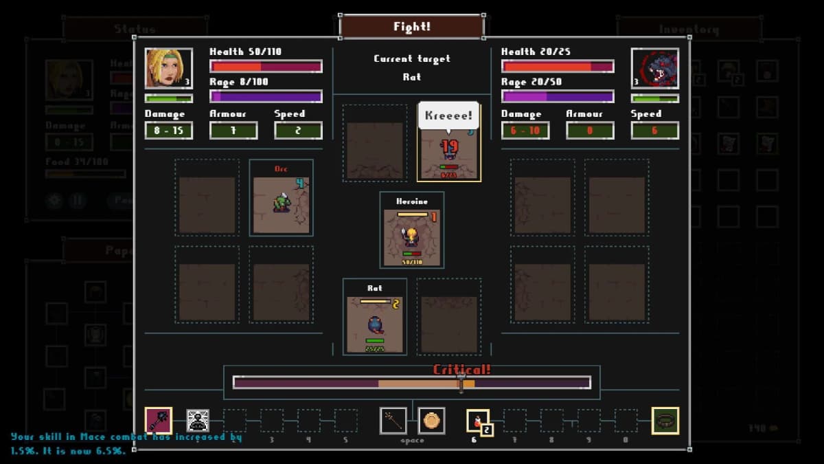 Screenshot from The Crazy Hyper-Dungeon Chronicles