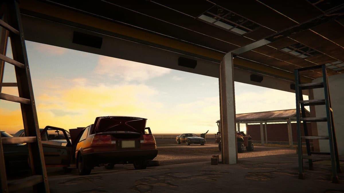 Screenshot from Car Service Simulator