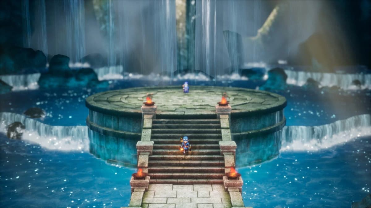 Screenshot from Dragon Quest I & II HD-2D Remake