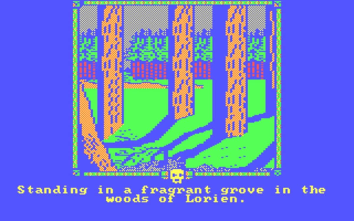 Screenshot from The Fellowship of the Ring: A Software Adventure