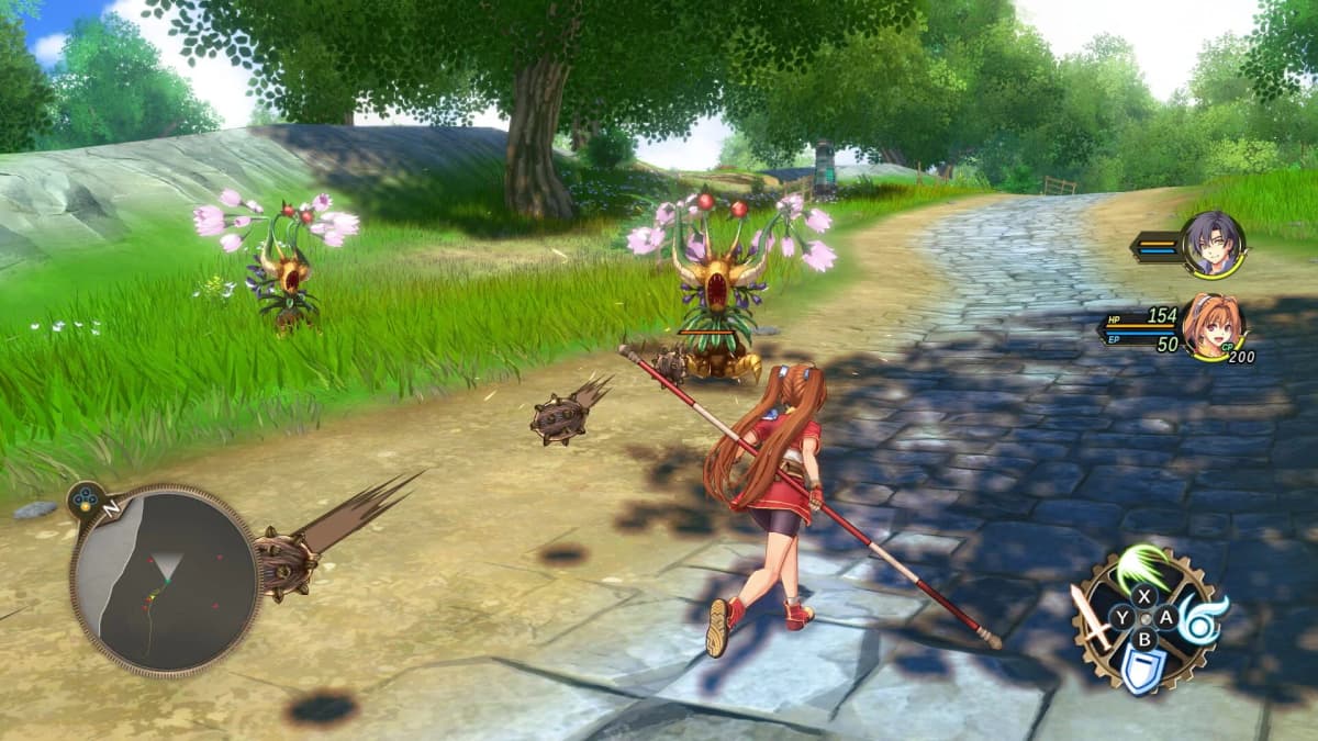 Screenshot from Trails in the Sky 1st Chapter